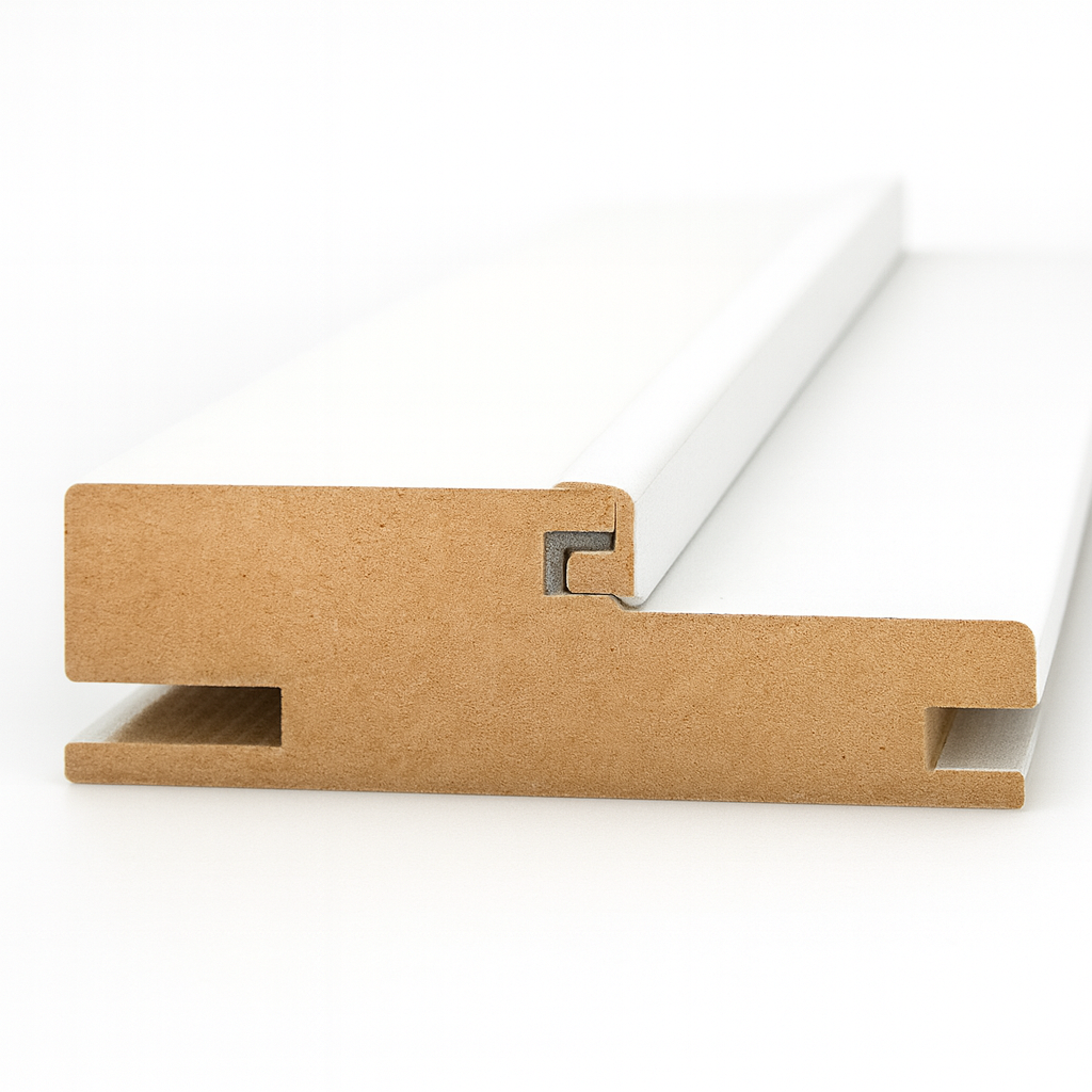 batiente extensible lacado blanco