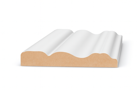 moldura lacada blanca