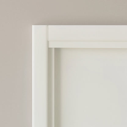 detalle tapeta lacada blanca